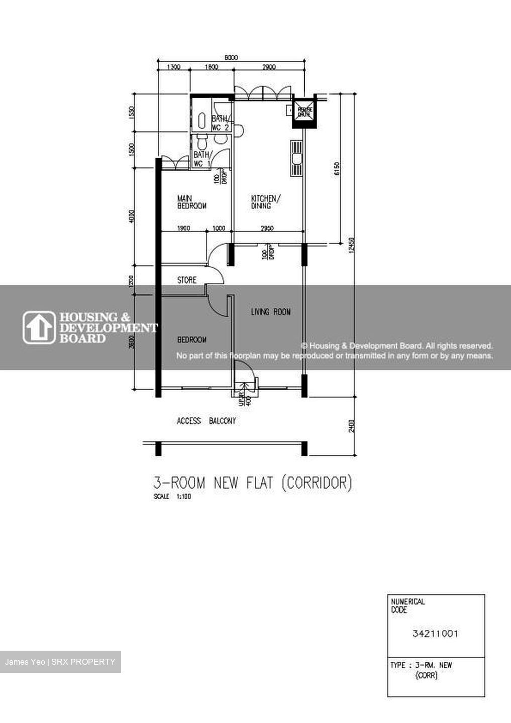 Blk 214 Bedok Town Centre (Bedok), HDB 3 Rooms #595047421